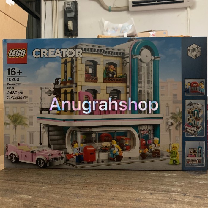 LEGO 10260 D MODELS Downtown Diner