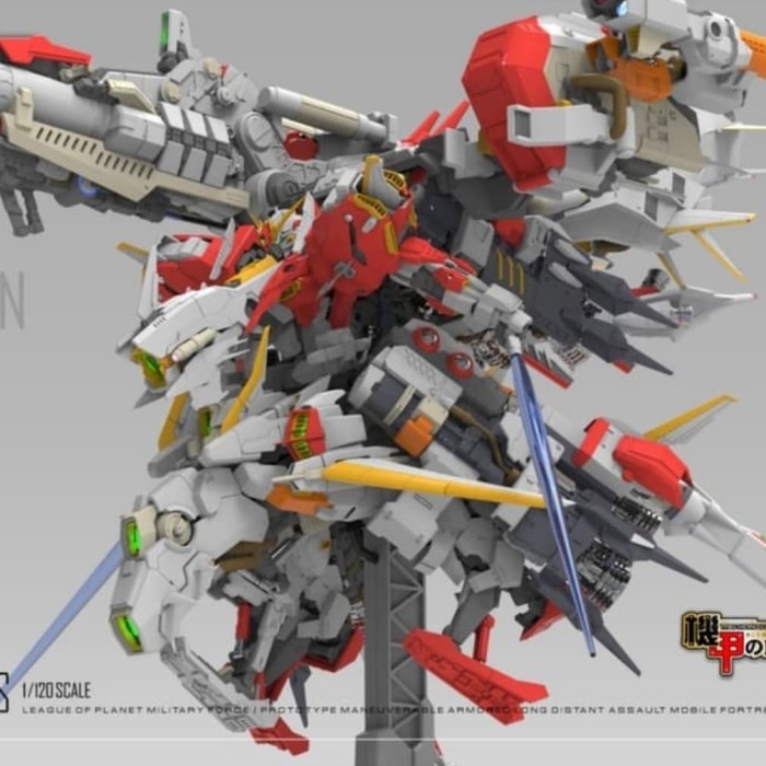 1/120 Scale Mechanicore Tiefsturmer Plus Camouflage Red Limited SALE