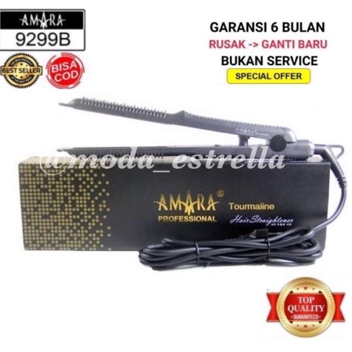 CATOK AMARA /CATOK AMARA 2in1 9299 B/ CATOK LURUS RAMBUT TOURMALINE