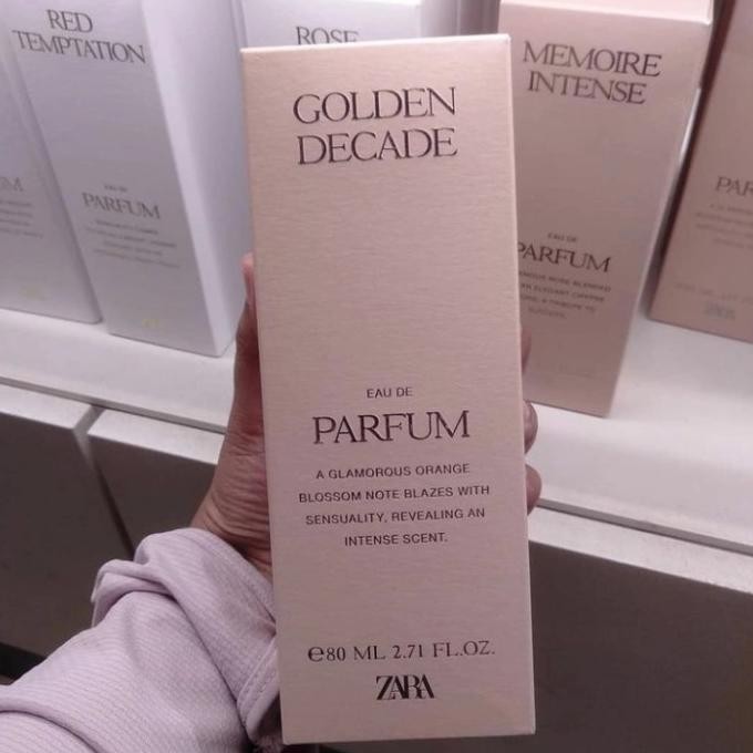 JASTIP PARFUM ZARA GOLDEN DECADE 80ML