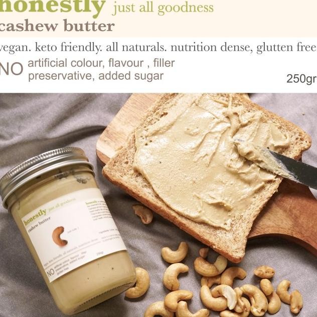 

Honestly Cashew Butter Natural Selai Mete . Keto . Vegan
