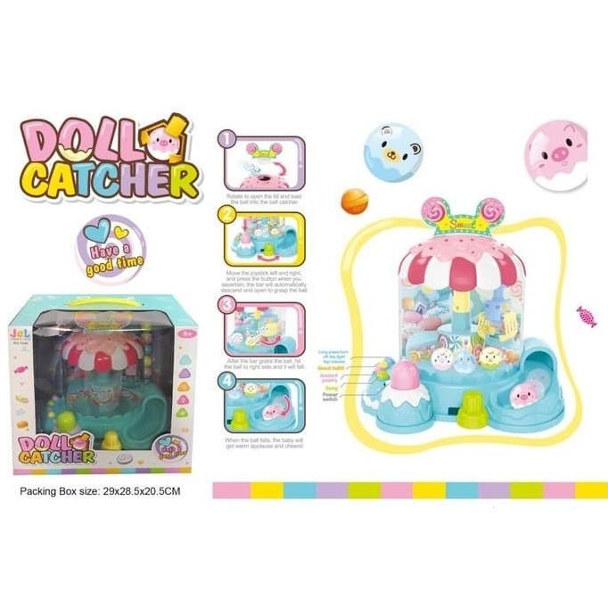 Mainan Doll Catcher 1140 Mainan Mesin Capit Bola Jepit Boneka