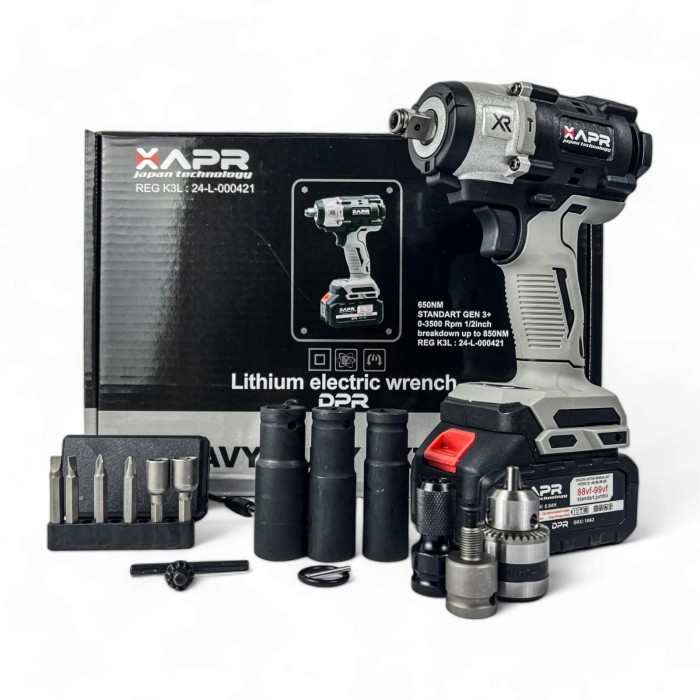 promo impact wrench 48s APR JAPAN tech mesin pembuka baut ban mobil