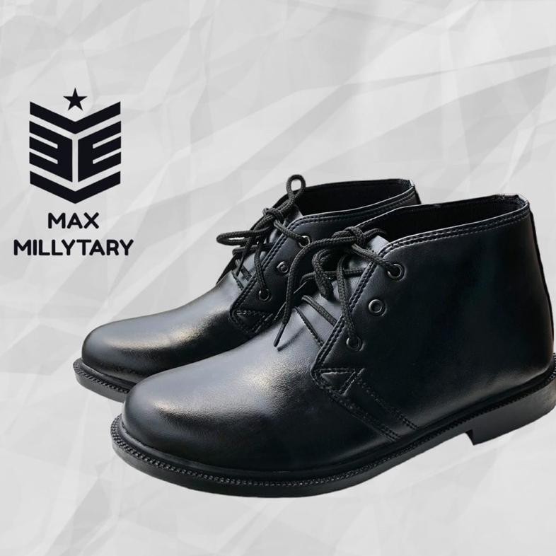 Sepatu Polisi Pdl Pdh Satpam Satpol Pp Kerja Resmi Dinas Tni Polri , Tni Security Paskibra Pria Kere