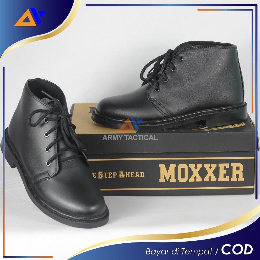 Sepatu Polisi Pdl Pdh Satpam Satpol Pp Doff Dinas Tali Pria Tni Polri Security Tanpa Resliting Kerja