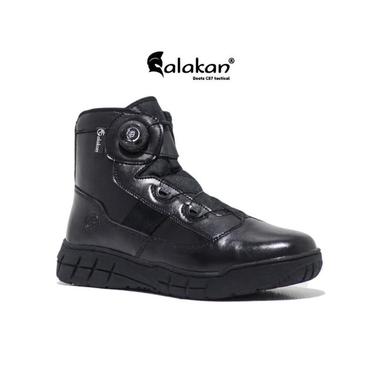 Sepatu Polisi Pdl Pdh Satpam Satpol Pp Calakan Outdoor Shoes C29P Ankle Boots Polri Pria Keren