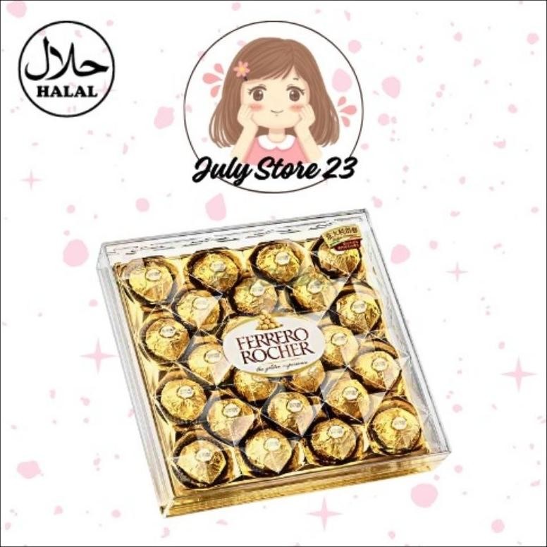 

CR - Ferrero Rocher Chocolate T24/ 24pcs 300g TERLARIS