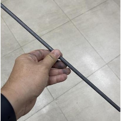 Elektroda Batang Karbon Graphite Electrode Rod Diameter 6 mm