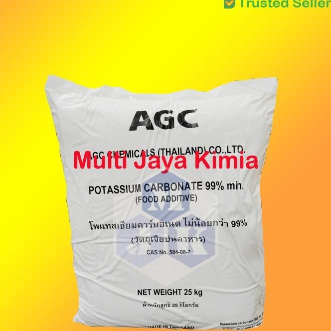 

Potassium Carbonate / Potasium Karbonat / K2Co3 Food Grade 25Kg Barangbaru