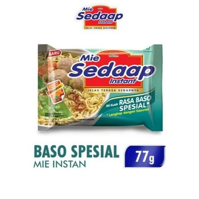 

Mie Sedaap Baso 77 Gr