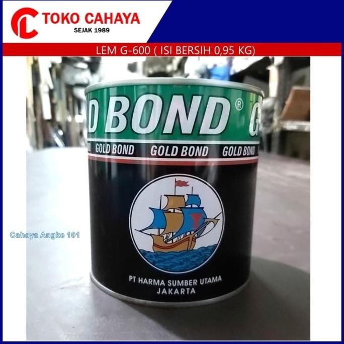 PEREKAT Lem Kuning G600 1kg Utk Kulit, Busa, Spon Eva