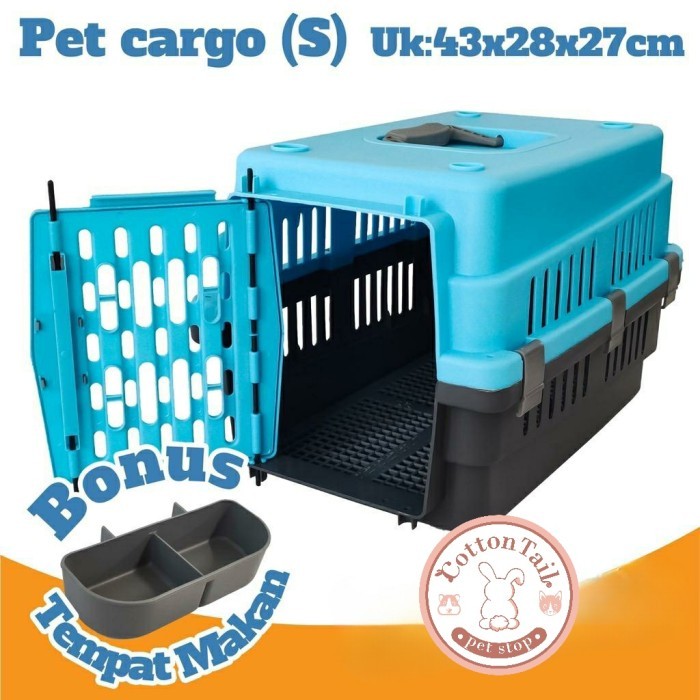 Pet Cargo Carier Voyager (S) / Pet Cargo Kucing, Kelinci, Anjing