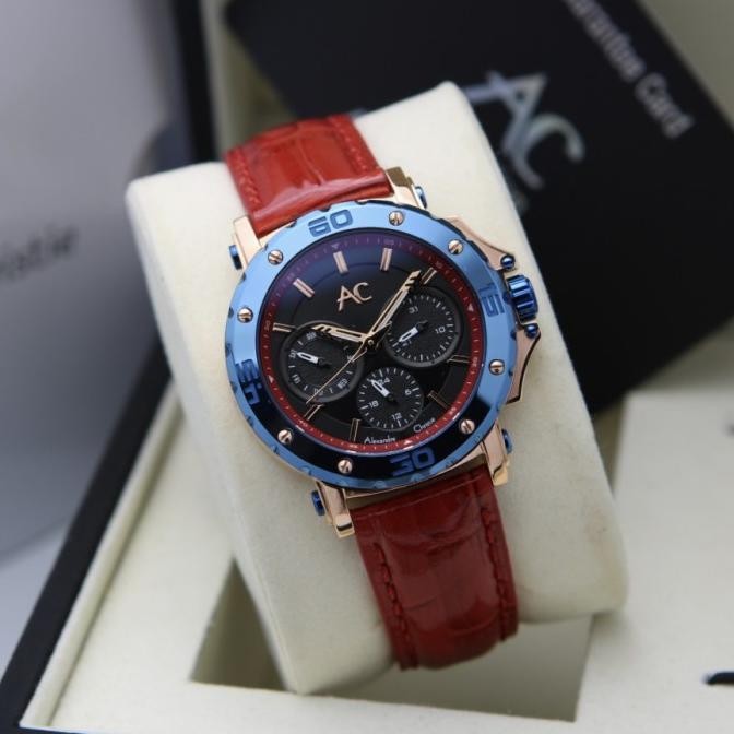 ALEXANDRE CHRISTIE COLLECTION AC9205 AC 9205 LEATHER STRAP JAM WANITA