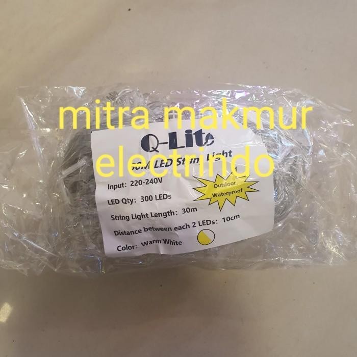 Lampu Natal Waterproof Outdoor / Lampu Dekorasi Outdoor Waterproof 30M