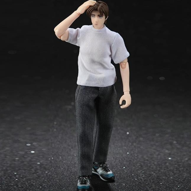 Dasin El Initial D Fujiwara Taku Action Figure 1/10