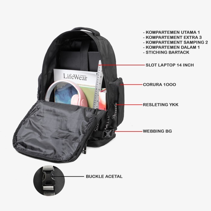 Geoff Max Official - Tas Arlos Black