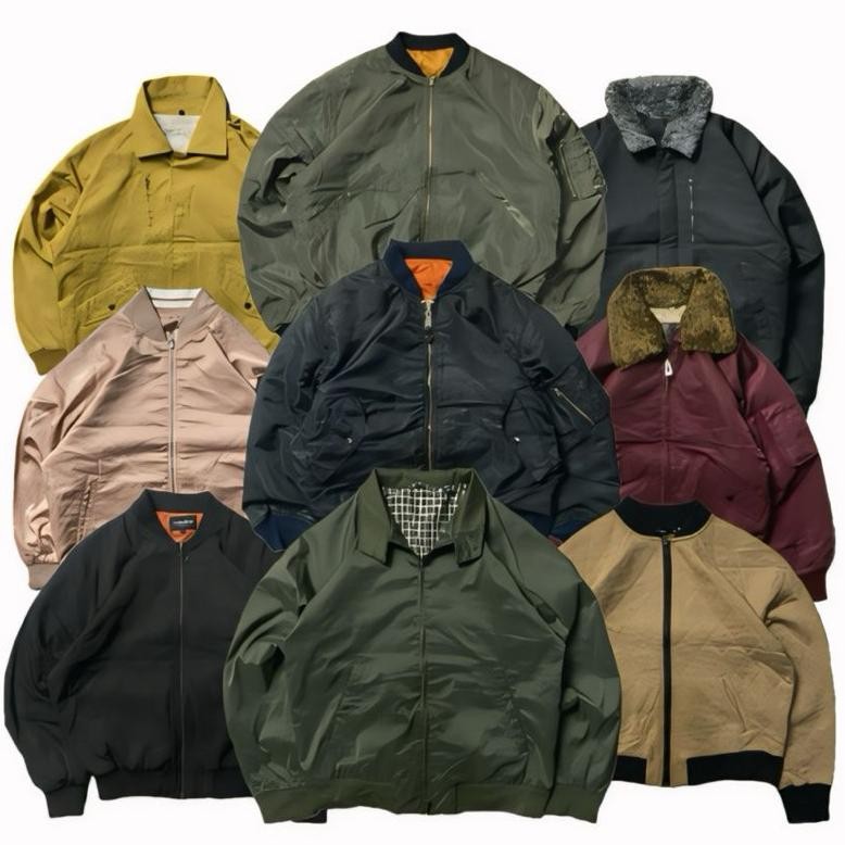 Jaket Varsity Modern Keren Bomber Casual Bomber Bomber Second Bomber Bomber Ma1 2.0