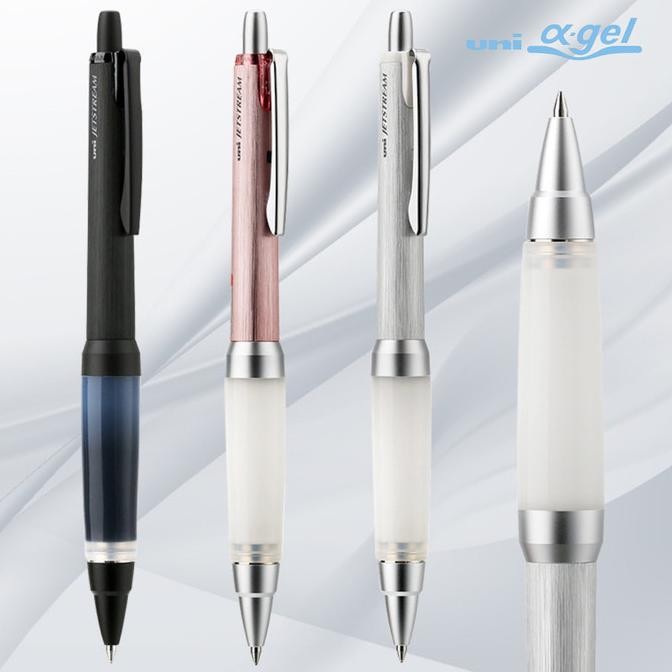 

TERBARU - Uni Jetstream Alpha Gel Grip Ballpoint Ink Pen 0.7mm Comfort Writing