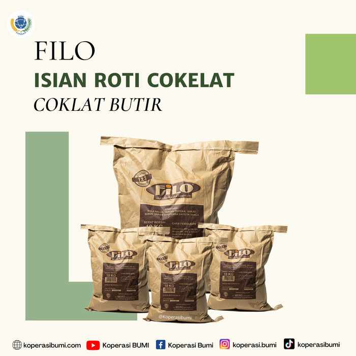 

Cokelat bubuk - filo 123 10 Kg