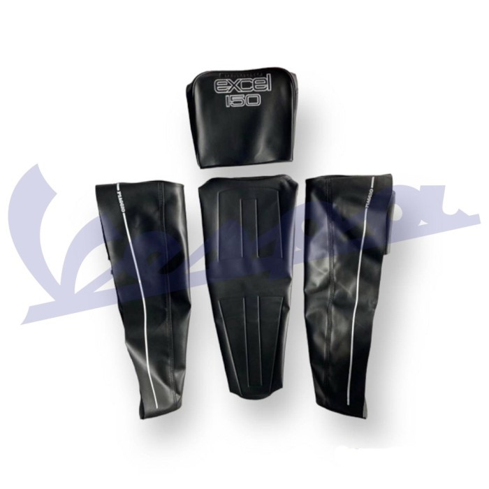 sarung jok vespa excel kulit sarung jok Vespa excel 150 detail presisi HARGA KHUSUS