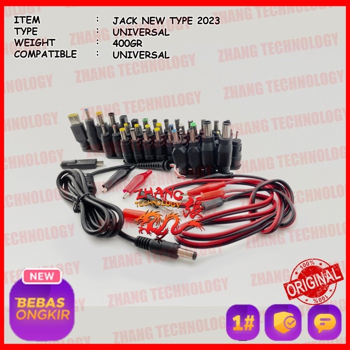 Jack Adaptor PSU Laptop Notebook Terbaru ASLI