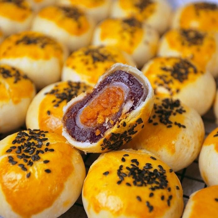 

Dan Huang Su / Kue Telur Asin 50G Berkualitas