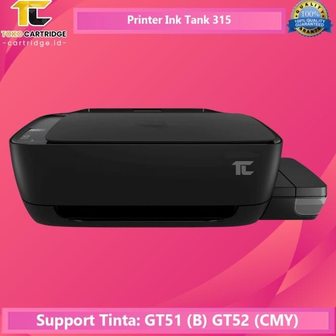 TERMURAH - Printer HP 315 Ink Tank All in One Inktank HP315 infus Print Scan Copy
