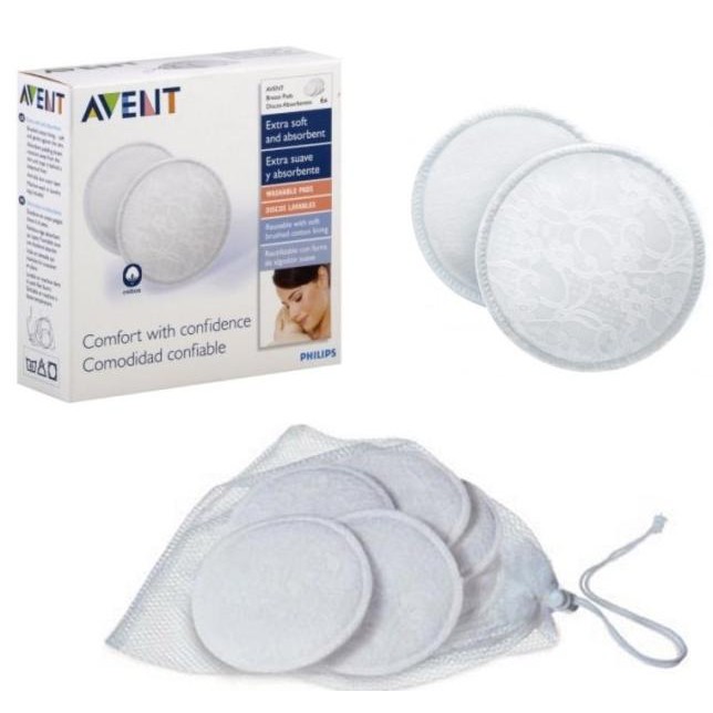 

Washable|Breast|Pad|Pads|6Pcs|Alas|Bh|Yerap|Serap|Asi|Cuci|Ulang