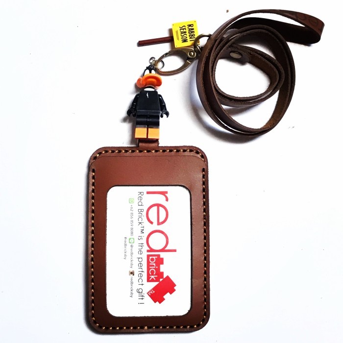 

LEGO Looney Tunes Daffy Duck Name Tag Genuine Leather