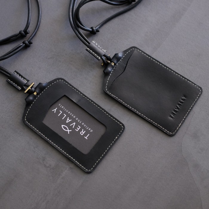 

Tempat ID Card Kulit Asli - Obsidian ID Card Holder