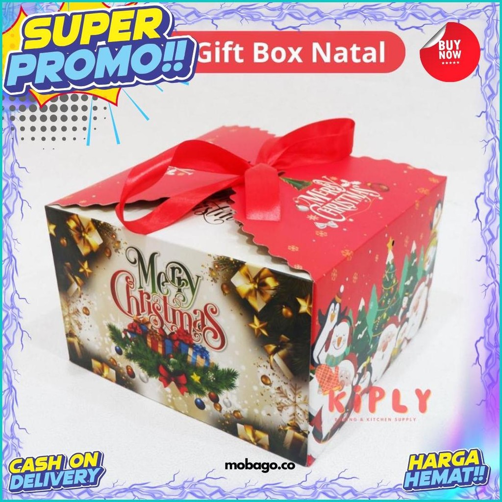 

Kotak Gift Box Natal/Hampers Natal/ Kotak Kado Natal/ Gift Box Souvenir Christmas/ Box Souvenir Promo