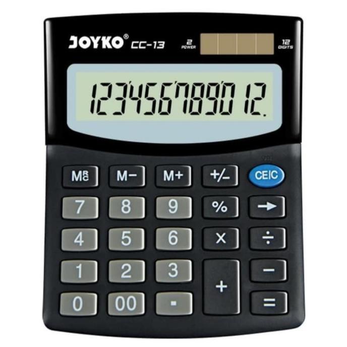 

TERSEDIA CALCULATOR JOYKO CC-13 KALKULATOR DESKTOP MEJA / KANTOR CC13 ORIGINAL