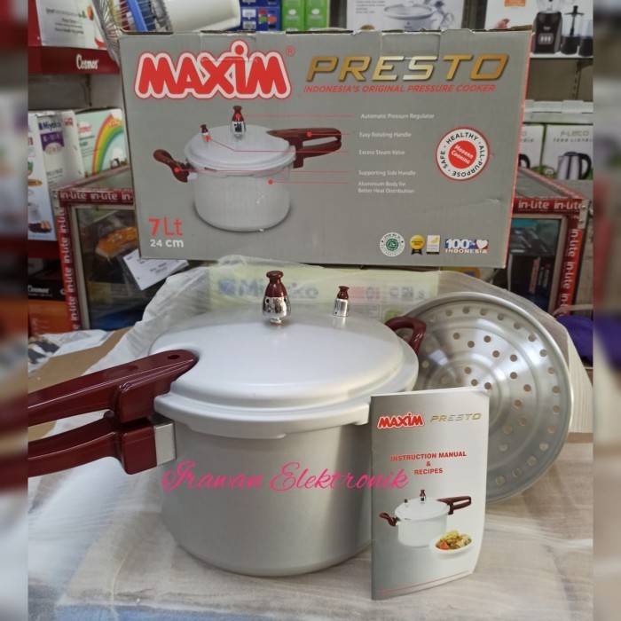Presto Maxim 7ltr 7liter 7 liter / Panci Presto Maxim 7 liter