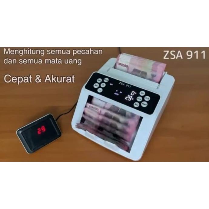 

TERSEDIA ZSA 911 ORIGINAL - MESIN HITUNG UANG / MONEY BILL COUNTER ZSA911