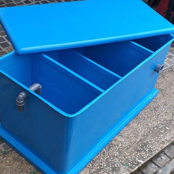 FILTER KOLAM 100x50x50 FIBER KOTAK Murah Kualitas Filter Kolam 4M3