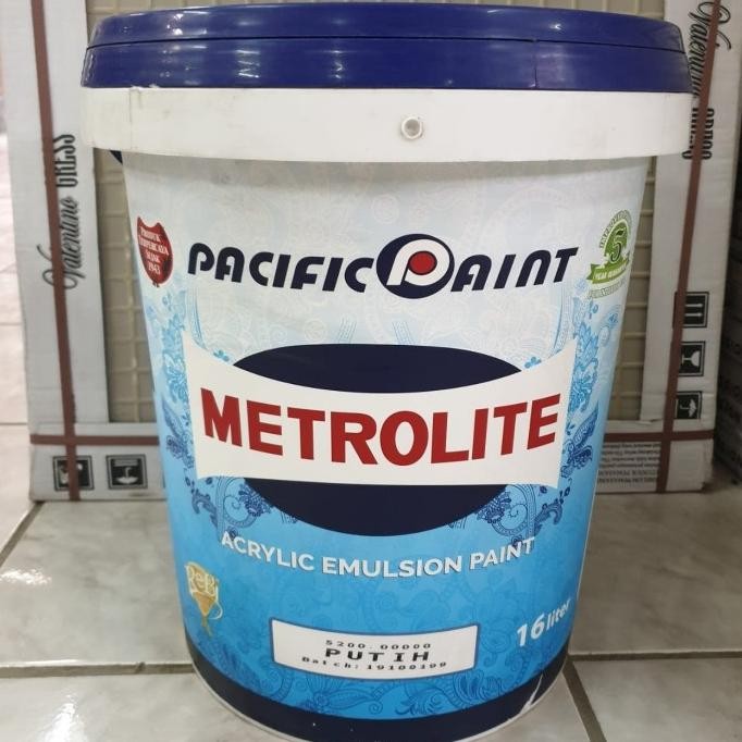 CAT TEMBOK METROLITE 16 LITER PUTIH