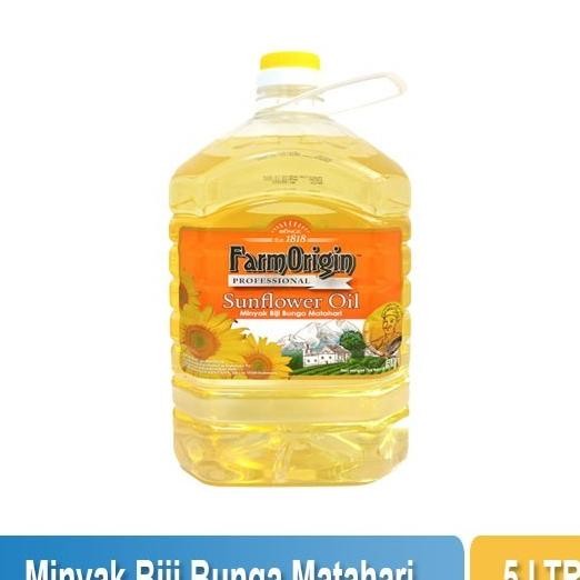 

Farm Gin - Sunflower Oil 5 L / Nyak Biji Bunga Matahari