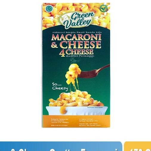 

Green Valley - Macaroni And Cheese Quattro Formaggi 170 Gr