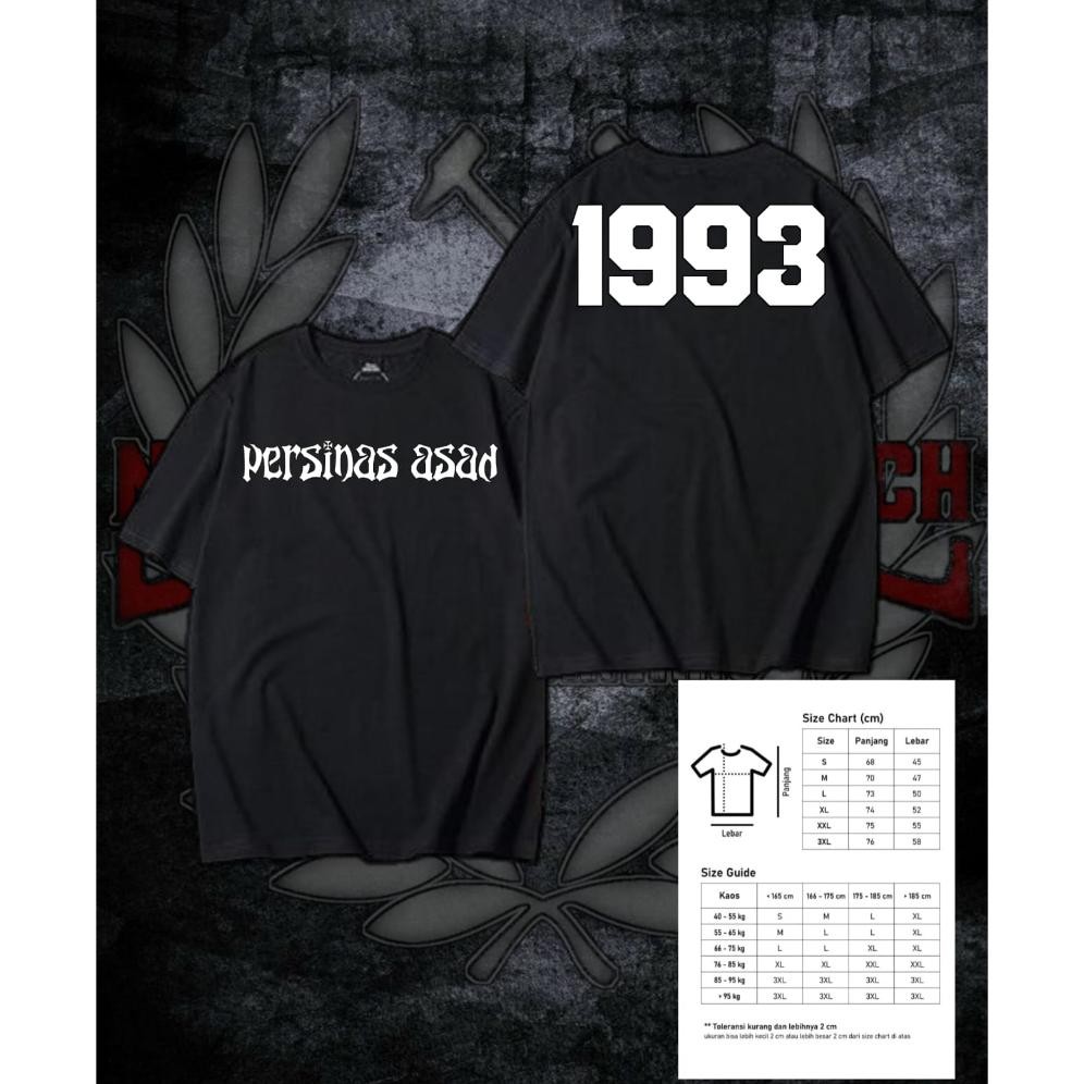 Kaos Persinas Asad 1993 Kaos Silat