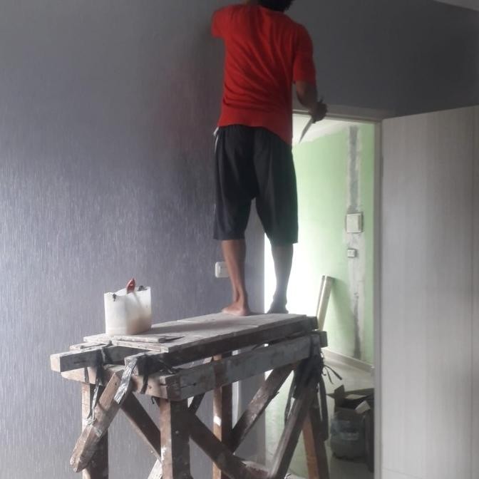 Jasa pemasangan Wallpaper 15 meter