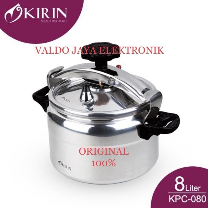 KIRIN Presto KIRIN KPC-080 Panci Masak Cepat KPC080 KPC 080