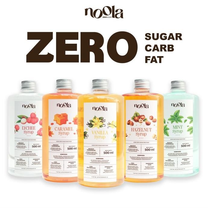 

JUAL NOOLA Zero Sugar Syrup 500ml
