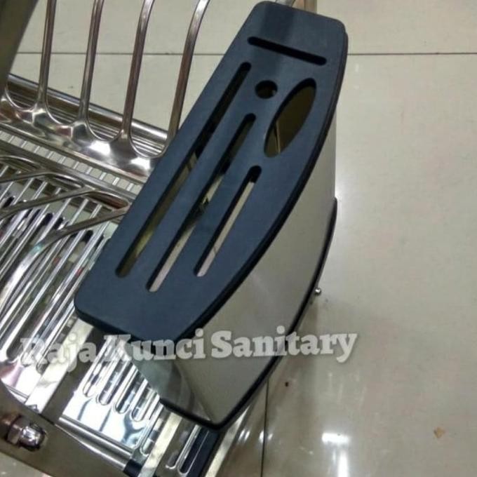 Rak Piring Knockers WDJ 660 Stainless SUS 304/Rak Piring Kombinasi