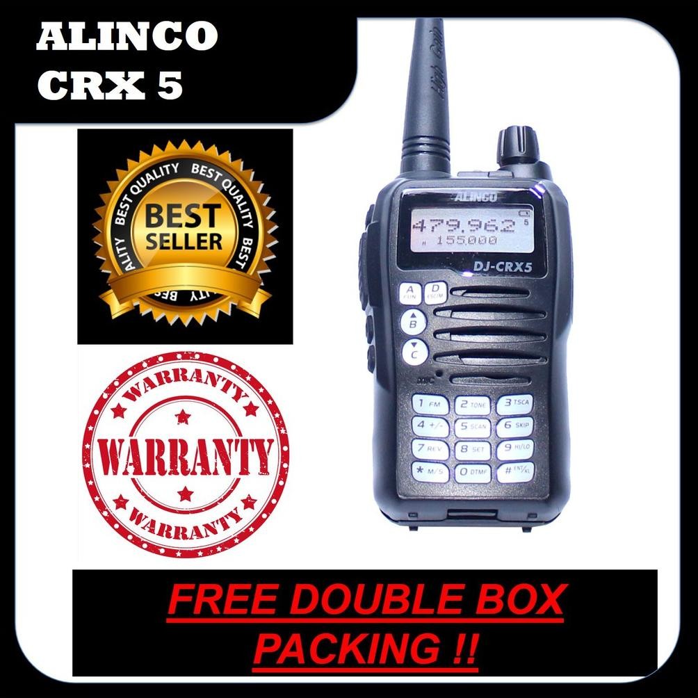 Dimi Ht Alinco Dj Crx 5 / Jual Ht Alinco Dj-Crx5 Dual Band /  Ht Alinco Dj Crx5 Garansi 1 Tahun Crx 