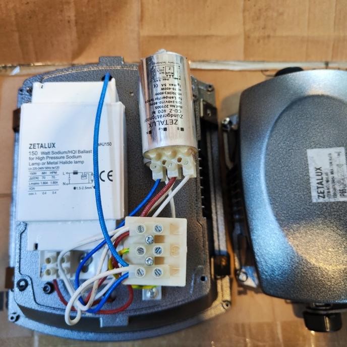 TERMURAH - ZETALUX MHNTD 150W lampu sorot tembak metahalide komponen philips