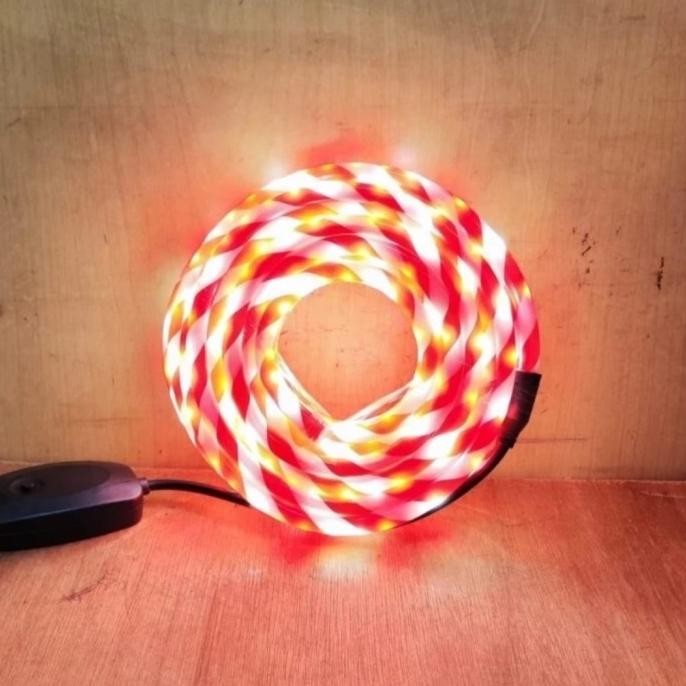 TERBARU - lampu led meteor merah putih 17 agustus lampu merah putih