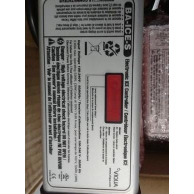 

Balas Ba-Ice-S Sterilight/Viqua Silver Series !! Ready