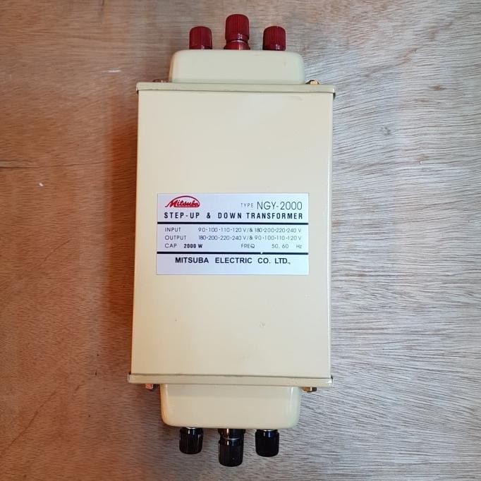 Step up down transformer 2.000Watt