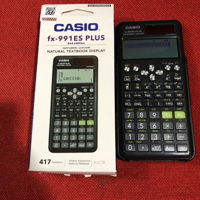 

TERBARU - Kalkulator Casio FX 991ES PLUS 2nd Edition