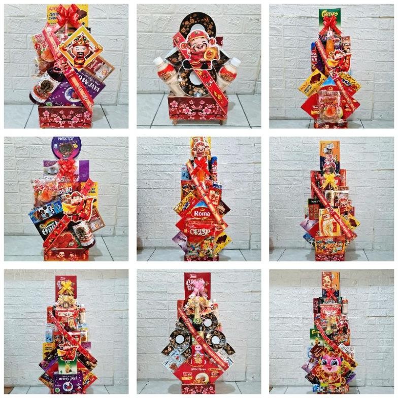 Parcel Imlek 2024 Snack Premium Sirup Roti Kering /Hampers Imlek Snack Kado Gift Imlek Medan